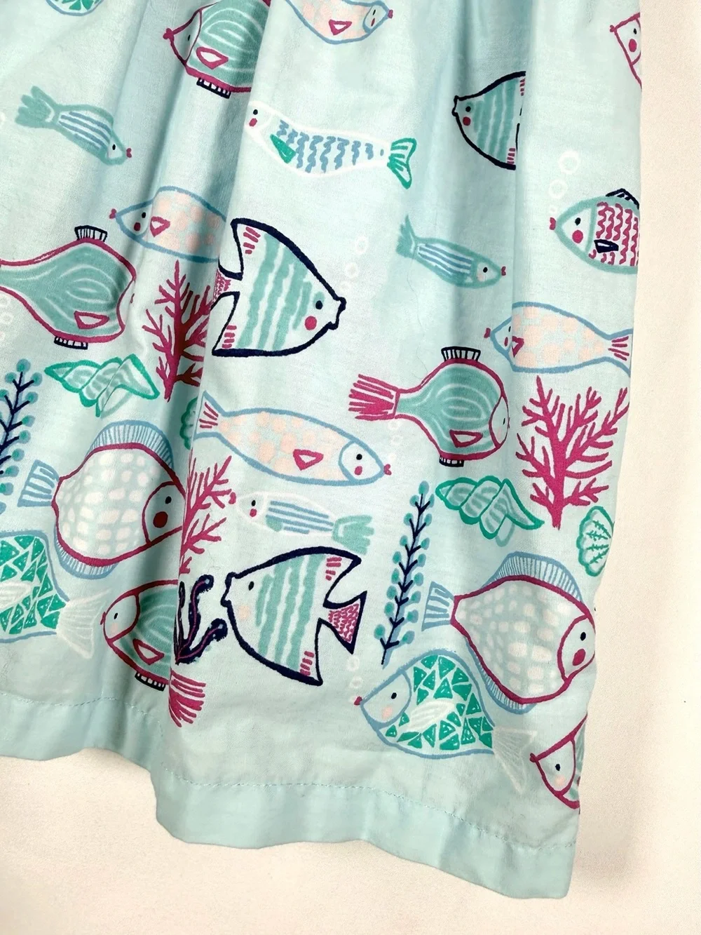 GYMBOREE Baby Under The Sea Fish Print Sundress 3-6M Discontinued Hard to Find
